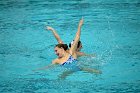 Artistic Swim vs TWC  Wheaton College Artistic Swimming vs Texas Women’s College. - Photo By: KEITH NORDSTROM : Wheaton, Artistic Swimming